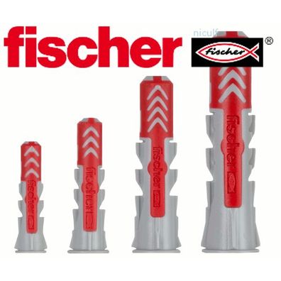 Angebot 100 Stück Fischer Duopower Dübel 8x40 lose in Druckverschlußbeutel DIY