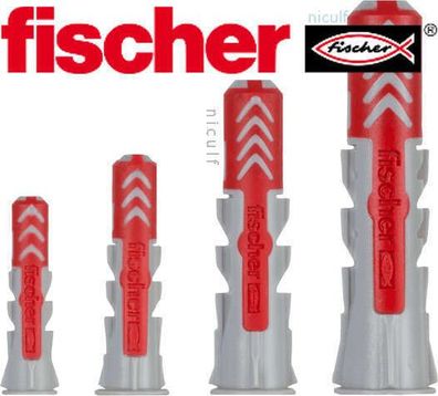 TOP Angebot 6x30 Fischer Duopower Dübel 100 Stück im Druckverschlußbeutel DIY