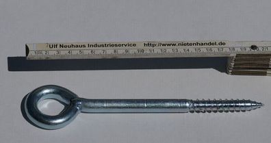 1 x UPAT Gerüstösen Ringschrauben Gerüstbauschrauben Ø8x100mm und 4 Längen Ø12mm