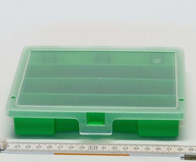 TOP Angebot 5 Stück Sortimentskasten Sortierbox Perlenbox Kleinteilebox grün