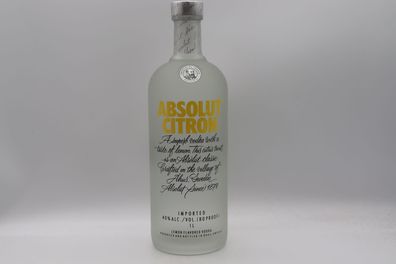 Absolut Vodka Citron 1,0 ltr.