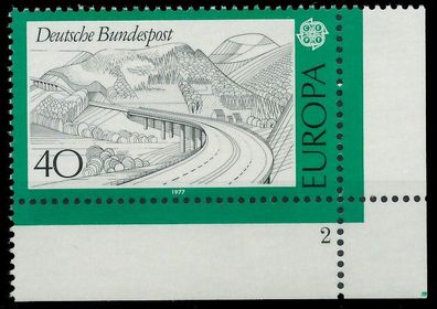 BRD BUND 1977 Nr 934 postfrisch Formnummer 2 X3D0C3A