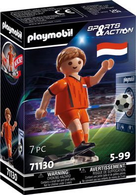 Playmobil 71130 Fußballspieler Niederlande