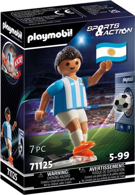 Playmobil 71125 Fußballspieler Argentinien