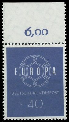 BRD BUND 1959 Nr 321 postfrisch ORA X5583CA