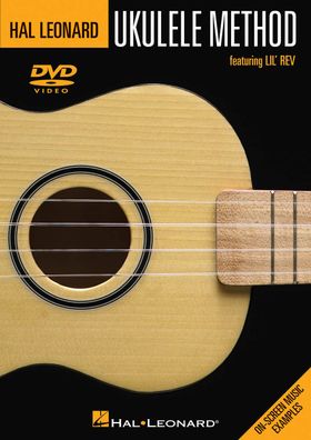Hal Leonard Ukulele Method Featuring Lil Rev DVD DVD-Instructiona