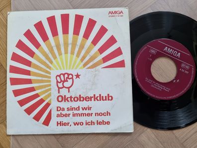 Oktoberklub - Da sind wir aber immer noch 7'' Vinyl Amiga