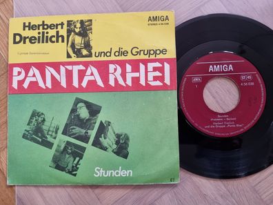 Herbert Dreilich/ Panta Rhei - Stunden 7'' Vinyl Amiga