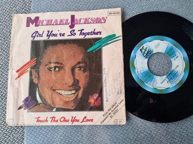 Michael Jackson - Girl you're so together 7'' Vinyl Germany