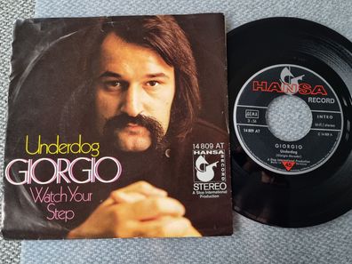 Giorgio Moroder - Underdog 7'' Vinyl Germany