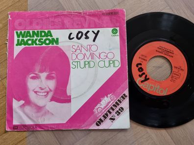 Wanda Jackson - Santo Domingo/ Stupid cupid 7'' Vinyl Germany