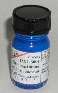 RAL 5002 Ultramarinblau