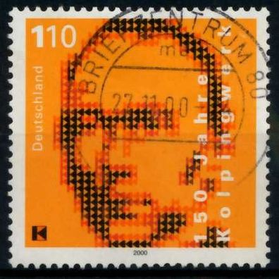 BRD 2000 Nr 2135 zentrisch gestempelt X6D8F7E