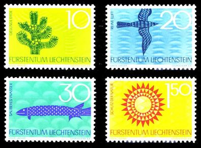 Liechtenstein 1966 Nr 460-463 postfrisch SB42B96