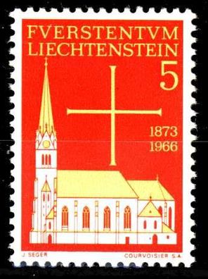 Liechtenstein 1966 Nr 470 postfrisch SB42C12