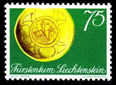 Liechtenstein 1971 Nr 538 postfrisch SB45D7A