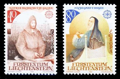 Liechtenstein 1983 Nr 816-817 postfrisch SB4646E