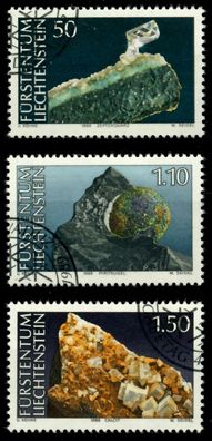 Liechtenstein 1989 Nr 981-983 gestempelt SB49D7E