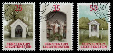 Liechtenstein 1988 Nr 951-953 gestempelt SB49E62
