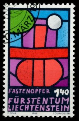 Liechtenstein 1986 Nr 895 gestempelt SB49F82
