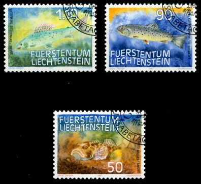 Liechtenstein 1987 Nr 922-924 gestempelt SB4A0C6