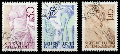 Liechtenstein 1973 Nr 581-583 gestempelt SB4DF4E