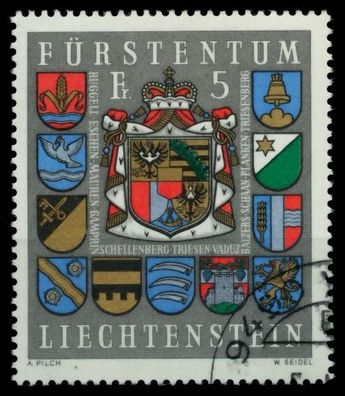 Liechtenstein 1973 Nr 590I gestempelt SB4DF8A