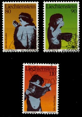 Liechtenstein 1979 Nr 725-727 gestempelt X6E990E