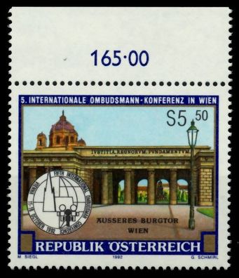 Österreich 1992 Nr 2076 postfrisch ORA X6ECA52