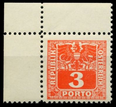Österreich Portomarken 1945 Nr 177 postfrisch ECKE-OLI X6ED172