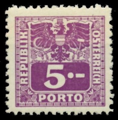 Österreich Portomarken 1945 Nr 187 postfrisch X6F212A