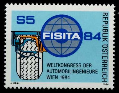 Österreich 1984 Nr 1770 postfrisch SB6668E