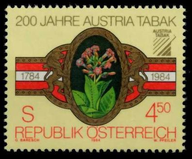 Österreich 1984 Nr 1769 postfrisch SB6667E