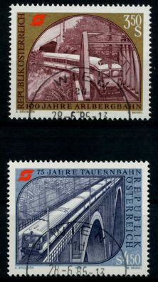 Österreich 1984 Nr 1785-1786 zentrisch gestempelt X70020E