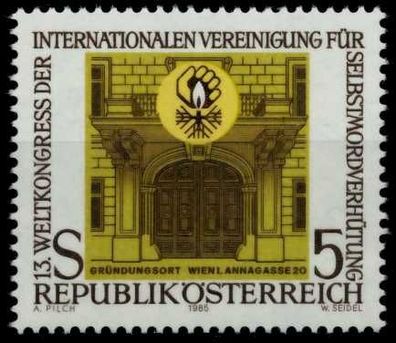 Österreich 1985 Nr 1818 postfrisch SB68D26