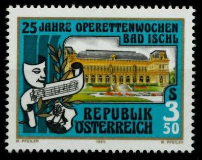 Österreich 1985 Nr 1820 postfrisch SB6E07E