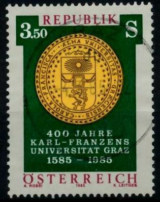 Österreich 1985 Nr 1799 zentrisch gestempelt X70058E