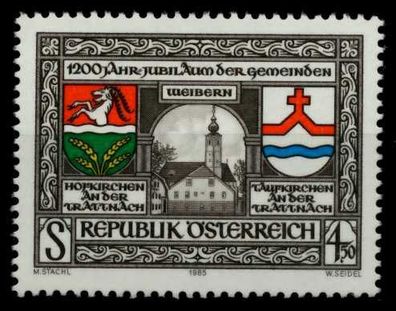 Österreich 1985 Nr 1824 postfrisch SB68D6E