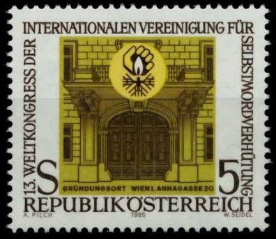 Österreich 1985 Nr 1818 postfrisch SB68D22