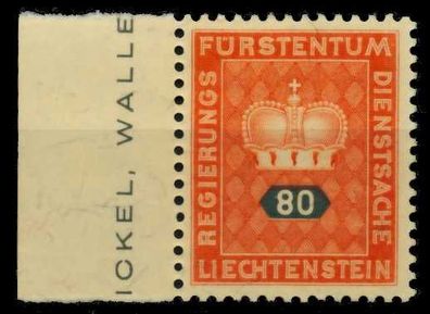 Liechtenstein Dienstmarken 1950 Nr 42 postfrisch X707F36