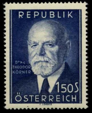 Österreich 1953 Nr 982 postfrisch X70C7FE