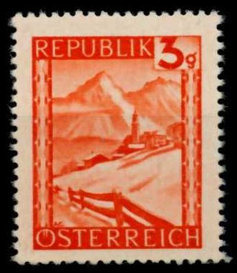 Österreich 1947 Nr 838 postfrisch X70C8BA