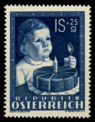 Österreich 1949 Nr 931 ungebraucht X70CC4E