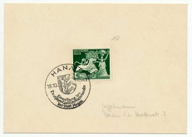 3. REICH 1942 Nr 817 gestempelt Briefstück zentrisch X720DE6