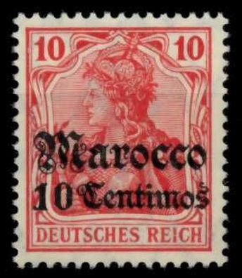 Deutsche Auslandspostämter Marokko Nr 36 postfrisch X732C4A