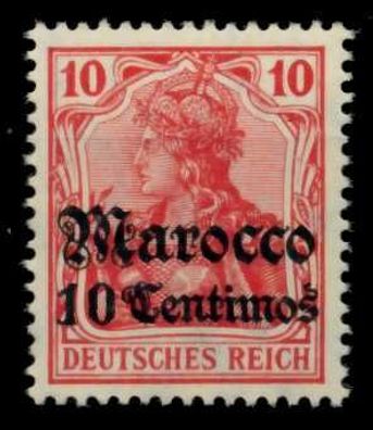 Deutsche Auslandspostämter Marokko Nr 36 postfrisch X732C62