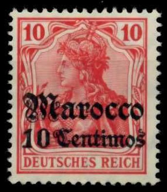 Deutsche Auslandspostämter Marokko Nr 36 postfrisch X732C46