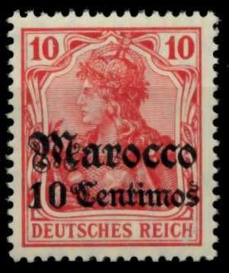 Deutsche Auslandspostämter Marokko Nr 36 postfrisch X732C3A