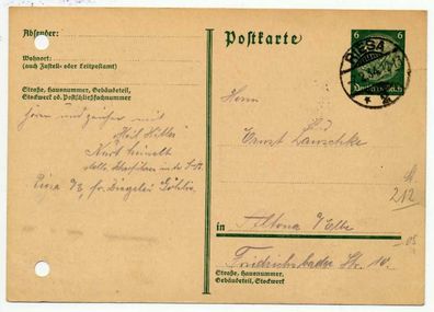 Deutsches REICH Nr P218I Gebraucht Postkarte X73E982
