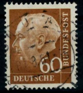 BRD DS HEUSS 2 Nr 262 gestempelt X743246